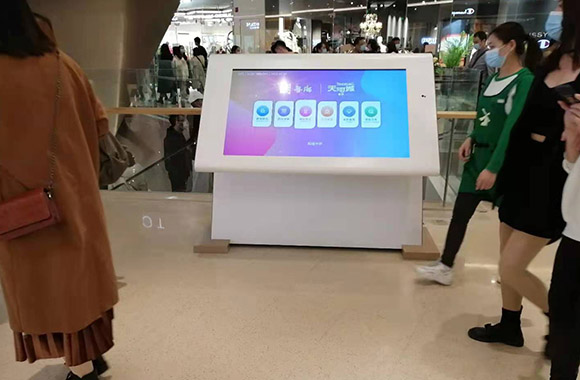 商城廣告信息觸摸查詢一體機(jī)3D地圖信息導(dǎo)航