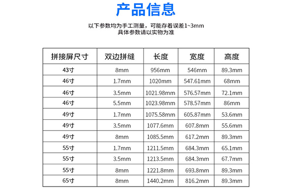 更多液晶屏屏信息介紹